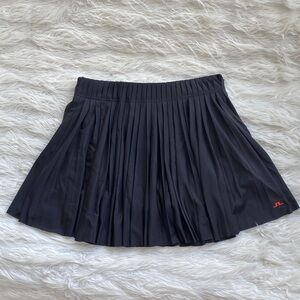 J.Lindeberg | Black Gayle Mini Pleated Skirt